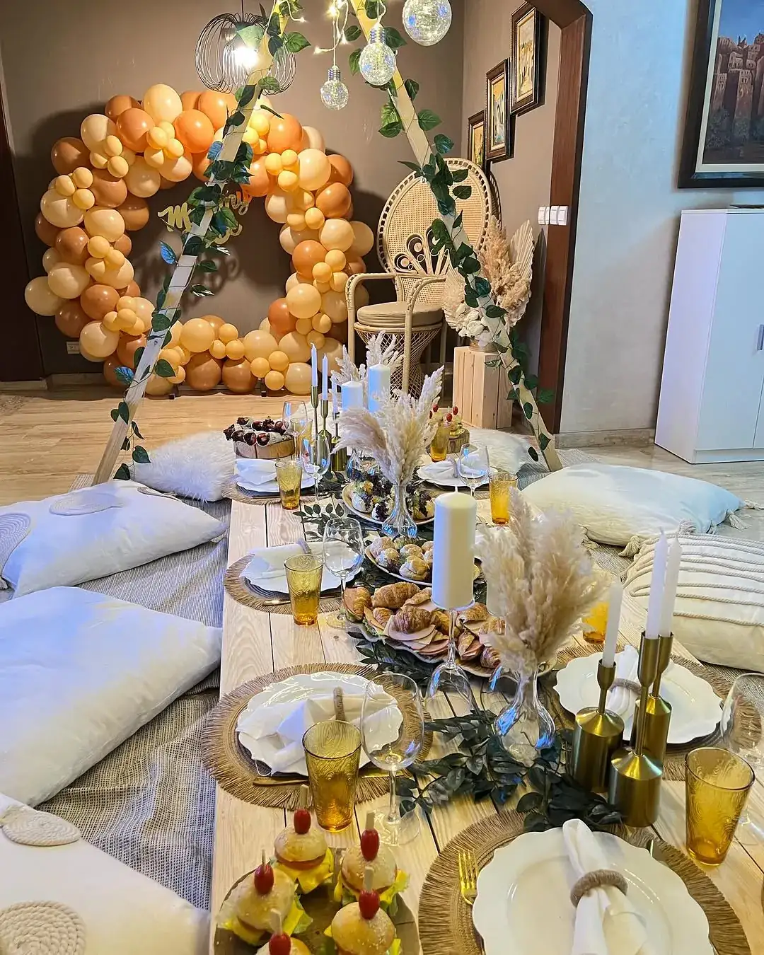 Réalisation Réceptions & picnic chic — K&L Events Casablanca 2